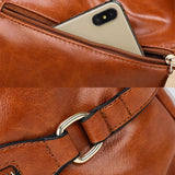 Leder Crossbodytasche für die Arbeit und Reisen