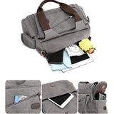 Canvas Crossbodytaschen Schwarz Blau Grau