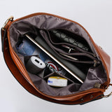 Leder Crossbodytasche für die Arbeit und Reisen