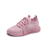 Damen Masche Atmungsaktiv Perforierte Sneakers