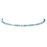 Blaue Fußketten Strand Fußkettchen Schmuck für Damen 5pc / Set