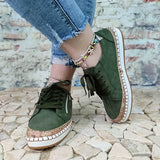 Floral Muster Reißverschluss Schnürsneakers