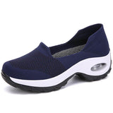 Luftkissen Plateauschuhe Sneakers Lila