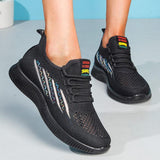 Flyknit Stoff Perforiert Schnürsneakers