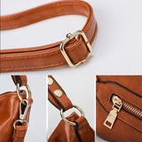 Leder Crossbodytasche für die Arbeit und Reisen