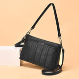 Elegant Reißverschluss Schultertaschen