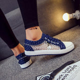 Transparent Floral Anhänger Schnürung Sneakers