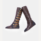 Damen Retro Stiefel Große Größen