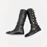 Damen Retro Stiefel Große Größen