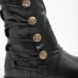 Damen Retro Stiefel Große Größen