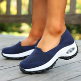 Luftkissen Plateauschuhe Sneakers Lila