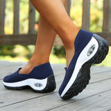 Luftkissen Plateauschuhe Sneakers Lila