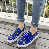 Niete Slip-On Plateau Sneakers Loafers