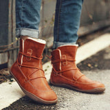 Flach Stiefelette