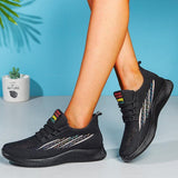 Flyknit Stoff Perforiert Schnürsneakers