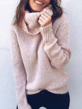 Turtleneck Rollkragenpullover Leicht Warm