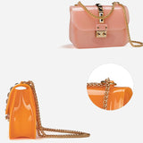 Jelly Handytasche Orange Grün Pink