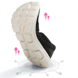 Perforiert Rutschfest Slip on Sneakers