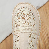 Spitze Perforiert Plateau Schlupf Stiefelette