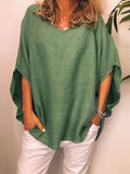 Minimalist Crew Ausschnitt Sweatshirts