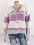 V usschnitt Minimalist Cardigan