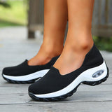 Luftkissen Plateauschuhe Sneakers Lila
