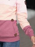 Pink Lässig Normal Sweatshirt