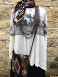 Sweatshirts mit Cew Ausschnitt  Print