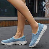 Perforiert Rutschfest Slip on Sneakers