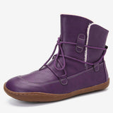 Flach Stiefelette