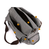 Canvas Crossbodytaschen Schwarz Blau Grau