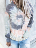 Lässig Kapuze Langarm Sweatshirt