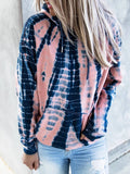Lässig Kapuze Langarm Sweatshirt