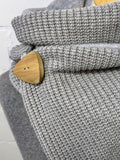 Lässige Einfarbige Gestrickte Schals & Tücher