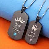 King & Queen Halskette
