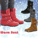 Rutschfeste Stiefel mit tiefem Fersenstrick