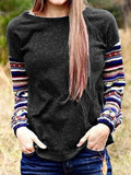 Baumwollgemisch Print Lässig Shirts & Blusen&Shirts