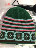 Lässige Gestrickte Hüte mit Farbblock
