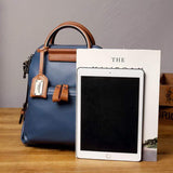 Vintage Farbkombination Multifunktion Hand- Schultertaschen