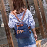 Vintage Farbkombination Multifunktion Hand- Schultertaschen