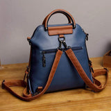 Vintage Farbkombination Multifunktion Hand- Schultertaschen