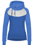 Langarm Kapuze Sweatshirt