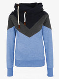 Tunnelzug Langarm Sweatshirt