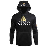 King & Queen Pärchen Hoodie