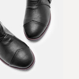 Damen Retro Stiefel Große Größen